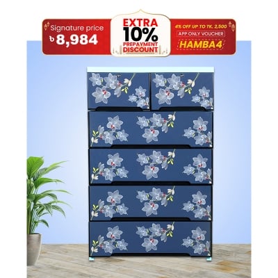 Picture of Supreme Wardrobe Double 5D Lily Aqua