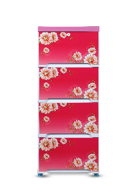 Picture of Elite Wardrobe (Single-4D)-Cherry Pink -TEL