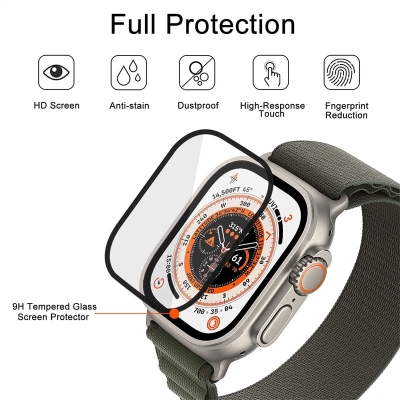 Picture of For Apple Watch Screen Protector, Apple Watch Series 8,7,6,5,4,3,2,1 Screen Protector 49mm, 45mm.42mm, 40mm, 41mm Coverage Protector Apple Watch for 40/41/42/44/45/49mm watch (49mm PMMA)