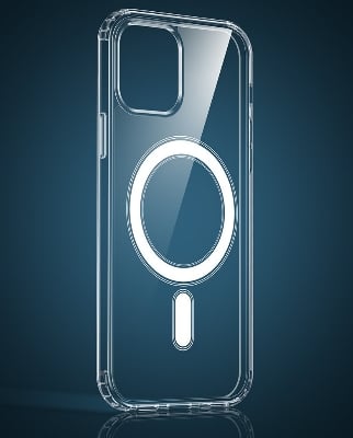 Picture of iPhone Clear Magsfe Case for 14 Pro / 14 Pro Max / 13 Pro/ 13 Pro Max / 12 Pro / 12 Pro Max / 11 Pro / 11 Pro Max Magsafe Case Magnetic Mobile Phone Case For iPhone 14 Pro, 14 Pro Max (Transparent,13 Pro)