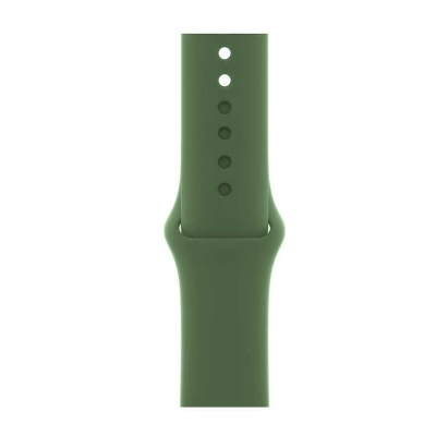 Picture of For Apple Watch Silicone Strap band belt for Watch 49mm 45mm,44mm, 42mm iwatch band 45mm 44mm 42mm Sports Bracelet belt Correa Applicable Watch 8/7/6/5/4/3/2/1/1/SE Watch Silicon Strap Belt (Army Green,Freesize)