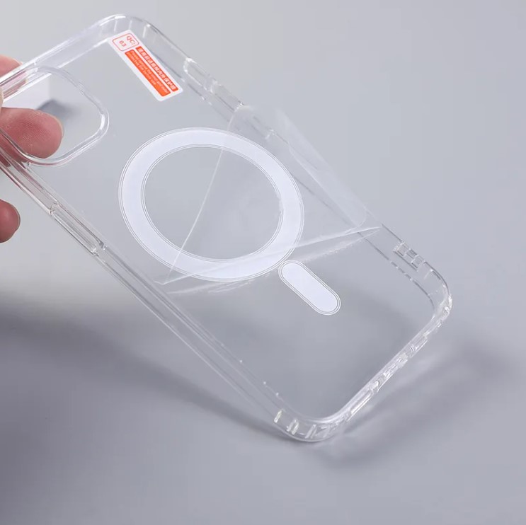 Picture of iPhone Magsafe Case for iPhone 16, 15,14,13,12,11,X,XR,XS,6,7,8 Series Magsafe magnetic Clear Case for iPhone (CLEAR,iPhone 16)