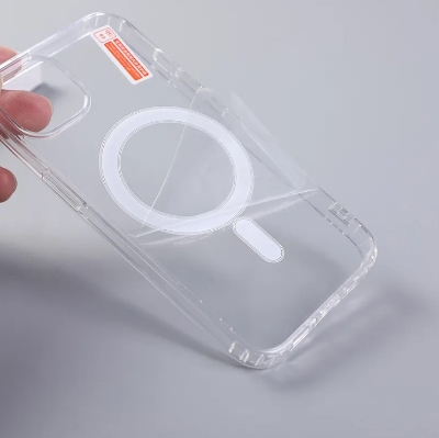 Picture of iPhone Magsafe Case for iPhone 16, 15,14,13,12,11,X,XR,XS,6,7,8 Series Magsafe magnetic Clear Case for iPhone (CLEAR,iPhone 15 Plus)