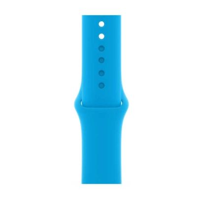 Picture of For Apple Watch Strap 45mm 44mm 42mm Watch Silicon Strap Bold Sports Bracket Belt Belt Korea applies to Korea 7/5/4/4/3/2/2/1/SE Silicon iwatch (Black Print,Freesize)