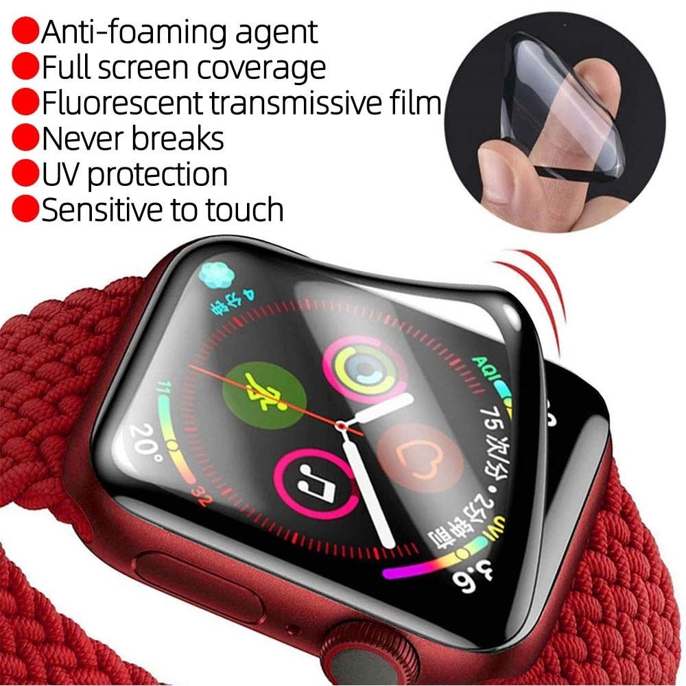 Picture of Pix Apple Watch Screen Protector 45mm PMMA Screen Protector 45mm Hydrogel Poly for Apple Watch 45mm Screen Protector (45mm hydrogel film scr)