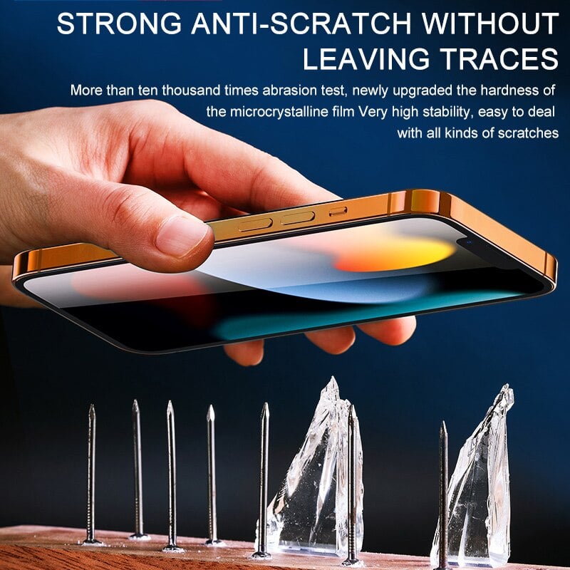 Picture of For Apple iPhone Screen Protector Tempered Glass for iPhone, Rainbow screen protector for iPhone 14 Pro Max, 14 Pro, 14 Plus, 14, 13 Pro Max, 13 Pro, 13, 13 Mini, 12 Pro Max, 12 Pro, 12, 12 MINI, 11 Pro Max,11 Pro, 11, XS Max, XS, XR, X (iPhone 14 Pro)