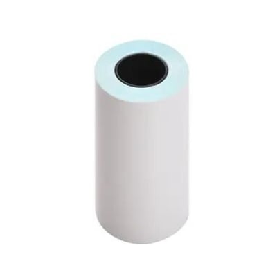 Picture of 57mm*30mm Thermal Printer Paper For Mini Portable Printer - Sticker Paper Roll / Normal color Roll /Thermal Paper/ Semi Transparent Print Paper/Pink Powder Paper etc (Optional) (1 Pcs White Sticker Paper)