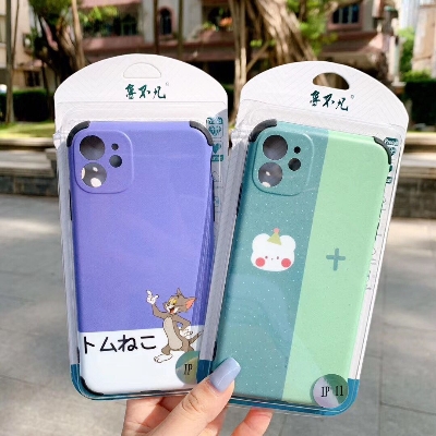 Picture of For iPhone 14 Series Cover - Best Quality Cartoon iPhone Hard Soft Case for iPhone 14/ iPhone 14 Pro/ iPhone 14 Plus/ iPhone 14 Pro Max (Random Design 1 pcs ) (iPhone 14 Pro)