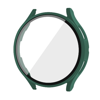 Picture of Pix Samsung Galaxy Watch 5/4 Case and Screen Protector - Full Coverage PC Galaxy Watch Case 40mm/44mm/45mm Hard PC cover for Galaxy Watch 5/4/3/2 40/44mm/45mm (Green 40mm)