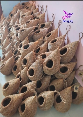 Picture of Hand made bird nest Large size 1 Pcs - Pakhir basa
