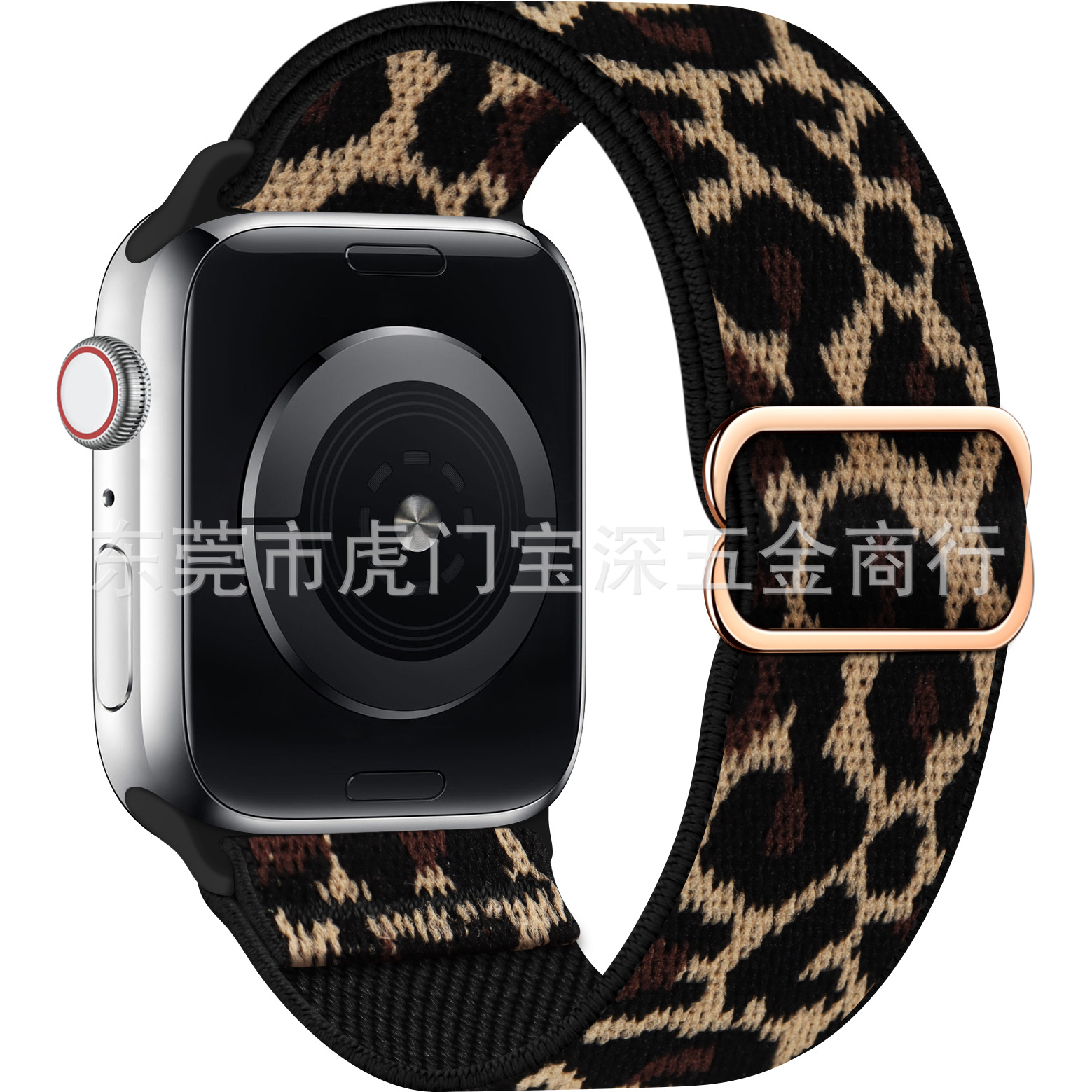 Picture of Pix Apple Watch New Color Braid Solo Loop Nylon Elastic Strap for 42/44/45/49mm-Official Colorful Braided Nylon Elastic Solo Loop Replacement Band For Apple Watch (Rainbow Bucket,M)