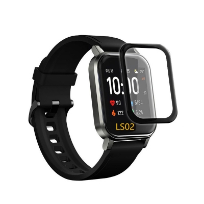 Picture of Pix Xiaomi Haylou Solar Smart Watch Tempered Glass Antibacterial and Bubble Free Screen Protector-Haylow Smart Watch All model Screen Protector (RS4 PLUS)