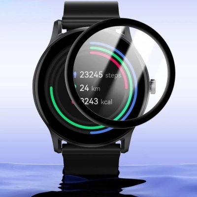 Picture of Pix Xiaomi Haylou Solar Smart Watch Tempered Glass Antibacterial and Bubble Free Screen Protector-Haylow Smart Watch All model Screen Protector (LS09A)