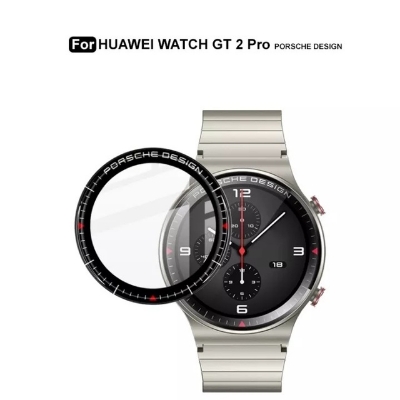 Picture of Pix Huawei Bracelet Screen Protector Smart Watch - Full Coverage PC Shell Film Drop Protection Huawei Bracelet Smart Watch All Model Screen Protector (Huawei Watch GT2 Pro Porsche Edition (46mm))
