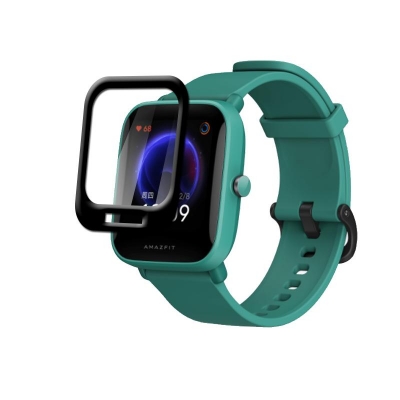 Picture of Screen Protector for Huami Amazfit Bip Pro Smart Watch - All Model Antibacterial and Bubble Free Screen Protector-Transparent Soft Screen Protector (Huami BIP U Pro)