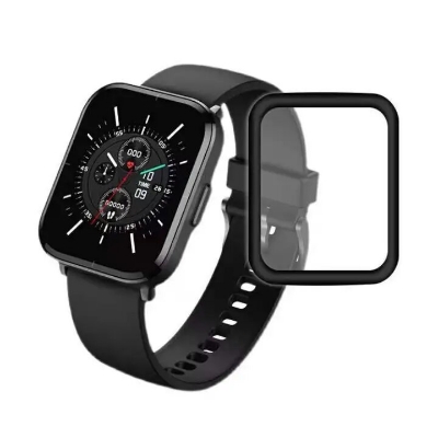 Picture of Pix Antibacterial and Bubble Free Screen Protector for Xiaomi Smart Watch -  Xiaomi Mibro A1/Xiaomi Mibro Air/Xiaomi Mibro Color/Xiaomi Mibro Lite 3D Curved Full Coverage Screen Protector (Xiaomi mibro color)
