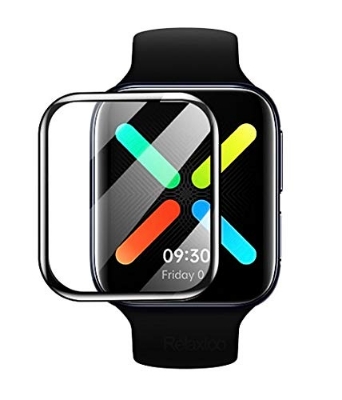 Picture of Pix Screen Protector for OPPO Smart Watch - Oppo Watch 41mm/46mm/Watch2 42mm/ Watch2 46mm/Watch Free 3D Curved Full Coverage Screen Protector (Watch2 42mm)