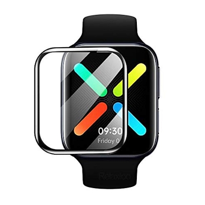 Picture of Pix Screen Protector for OPPO Smart Watch - Oppo Watch 41mm/46mm/Watch2 42mm/ Watch2 46mm/Watch Free 3D Curved Full Coverage Screen Protector (Watch2 42mm)