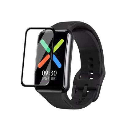 Picture of Pix Screen Protector for OPPO Smart Watch - Oppo Watch 41mm/46mm/Watch2 42mm/ Watch2 46mm/Watch Free 3D Curved Full Coverage Screen Protector (Watch Free)