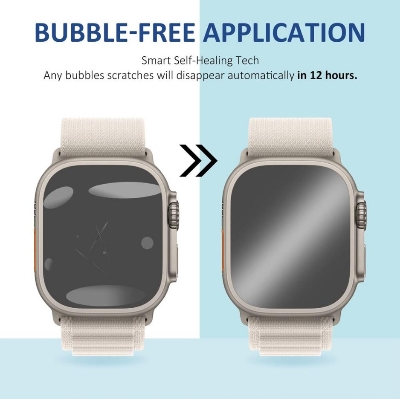 Picture of T800 Ultra Soft Clear Screen Protector - KD99, H10 Ultra, Z66, TS8 Ultra 8 Series 45/46/47mm Watch Soft Watch Screen Protector 45mm (1 pcs)