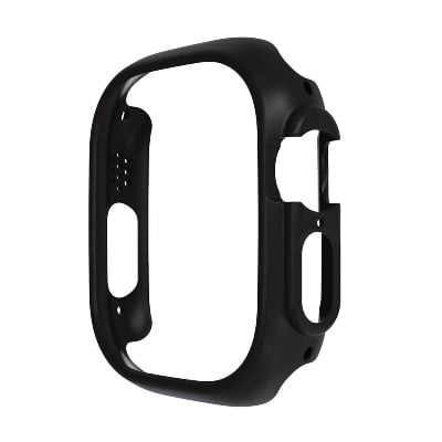 Picture of Apple Watch Ultra Bumper 49mm Bumper Case - No Screen Protector - Body Coverage PC Bumper Case for Apple Watch Ultra 49mm (Silver)