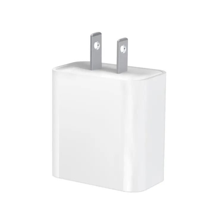 Picture of Pix Apple iPhone Fast Charger 20W PD Fast Charging Power Adapter 20W USB C 2 PIN And 3 Pin (Optional) UK Fast Charger- 20W USB-C Power Adapter support iPhone6/7/8/ X,XR,XS,XS Max,11,12,13,14,15 (White 3 Pin UK,Apple)