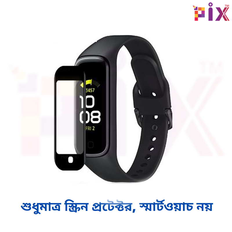 Picture of Pix Samsung Gear Fit2 (Bracelet Fit2) Screen Protector-Premium Quality Bracelet Fit2 Soft Screen Protector for Samsung Gear Fit2 Watch (Bracelet Fit2)
