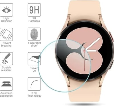 Picture of Pix Samsung Galaxy Watch 6 Tempered Glass Screen Protector For 40mm 43mm 44mm 47mm -High Quality Glass Screen Protector for Samsung Galaxy Watch 6 (Watch 6 - 40mm)