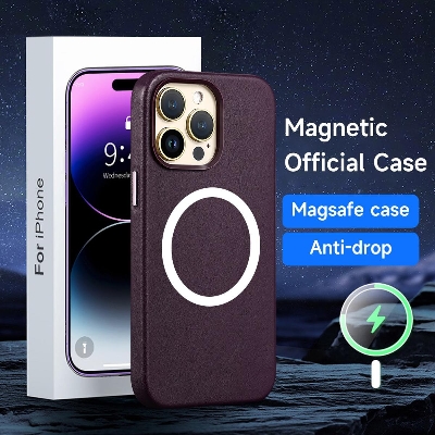 Picture of For Apple iPhone Magsafe Soft Silicon Case For 14 Pro Max, 14 Pro, 13 Pro Max, 13 Pro-Magnetic Wireless Charging Case Soft Liquid Silicon  Shockproof Protect Back Cover, Colorful Soft Liquid Silicon Magsafe Case for Apple iPhone (14 Pro Green)