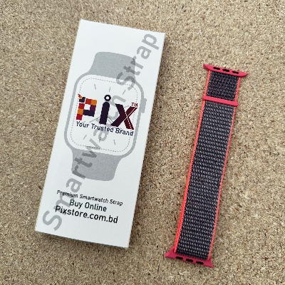 Picture of Pix Apple Watch Classic Replaceable Nylon Watch Band / Strap for 42/44/445/49mm-Apple Watch Series 8 7 6 Ultra Band (#13,Freesize)