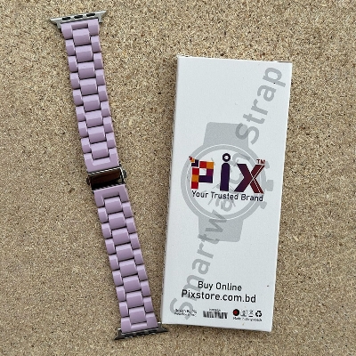 Picture of Apple Watch Strap Belt Series 8 7 5 5 4 4 42/44/45/49Mm Replacement Watch Band For Steel Falls 42/45/49Mm For Pix Apple Clock Acrylic (Purple,Freesize)