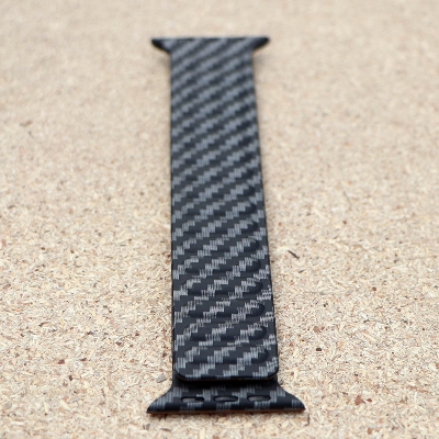 Picture of Pix Apple Watch Magnetic Silicon Strap Belt - Adjustable Magnetic Silicon Loop Silicon Strap for Apple Watch 42/44/45/49mm (Lake Blue,Freesize)