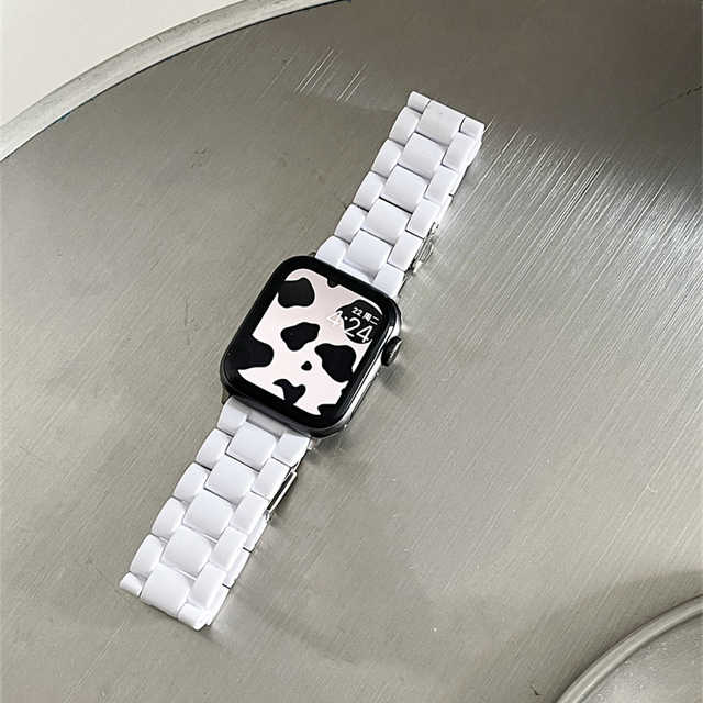 Picture of Pix Universal 20mm Watch Acrylic Strap/Band-20mm Watch Smart Acrylic Premium Band for Unisex-20mm Replacement Watch Band Steel Loop Mesh Metal Loop Strap for Samsung ,Amazfit, Xiaomi Watch ETC (Blue,Freesize)
