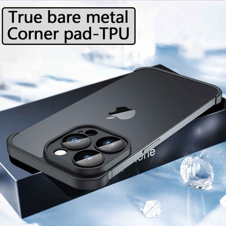 Picture of Pix Apple iPhone Bumper Case with Lens Protector Glass Soft Silicone Bumper For iPhone 15 Pro Max, 15 Pro, 15 , 15 Plus, 14 Pro Max, 14 Pro, 14,14 Plus, 13 Pro Max, 13, 13 Mini, 12 Pro Max,12/12 Pro,12 Mini, 11 Bumper Case (Black,13 Pro)