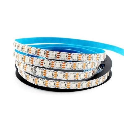 Picture of Pix Programmable RGB 5050 2812IC LED Lights 60LED/144 Led/M 1LED/Cut Colorful LED Strip Lights -5M USB 5V Bluetooth APP Music Function Control Lamp With Remote RGB Light App Control Addressable SPI Mini Pixel LED Controller for Dream Colorful Strip (Full Set 30Led/M(5m))