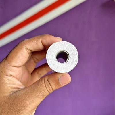 Picture of Pix 58x40mm Thermal Printer Paper, 3 Layer White Color Thermal Paper Roll for thermal Printer, POS Printer, Foodpanda tab, restaurant bill paper, shopping mall invoice paper (10 Pcs)