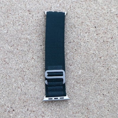 Picture of Metal Alpine Nylon Strap Band for KD99 ,HW8, DT8, S8 Max,T800, W68, TW8,HW8,Watch 8 Ultra, GS8 Ultra, N8, ZD8, Ultra Watch Series 8 Ultra Smart Watch Trail Metal Hook Loop Strap 42mm/44mm/45mm/49mm (Copper Green Jori,Freesize)