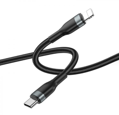 Picture of WIWU WI-C017 30W USB C to Lightning Fast Charging Cable-Usb Data Cable 30W USB C to Lightning Fast Charging Cable 120cm (WI-C017 30W)