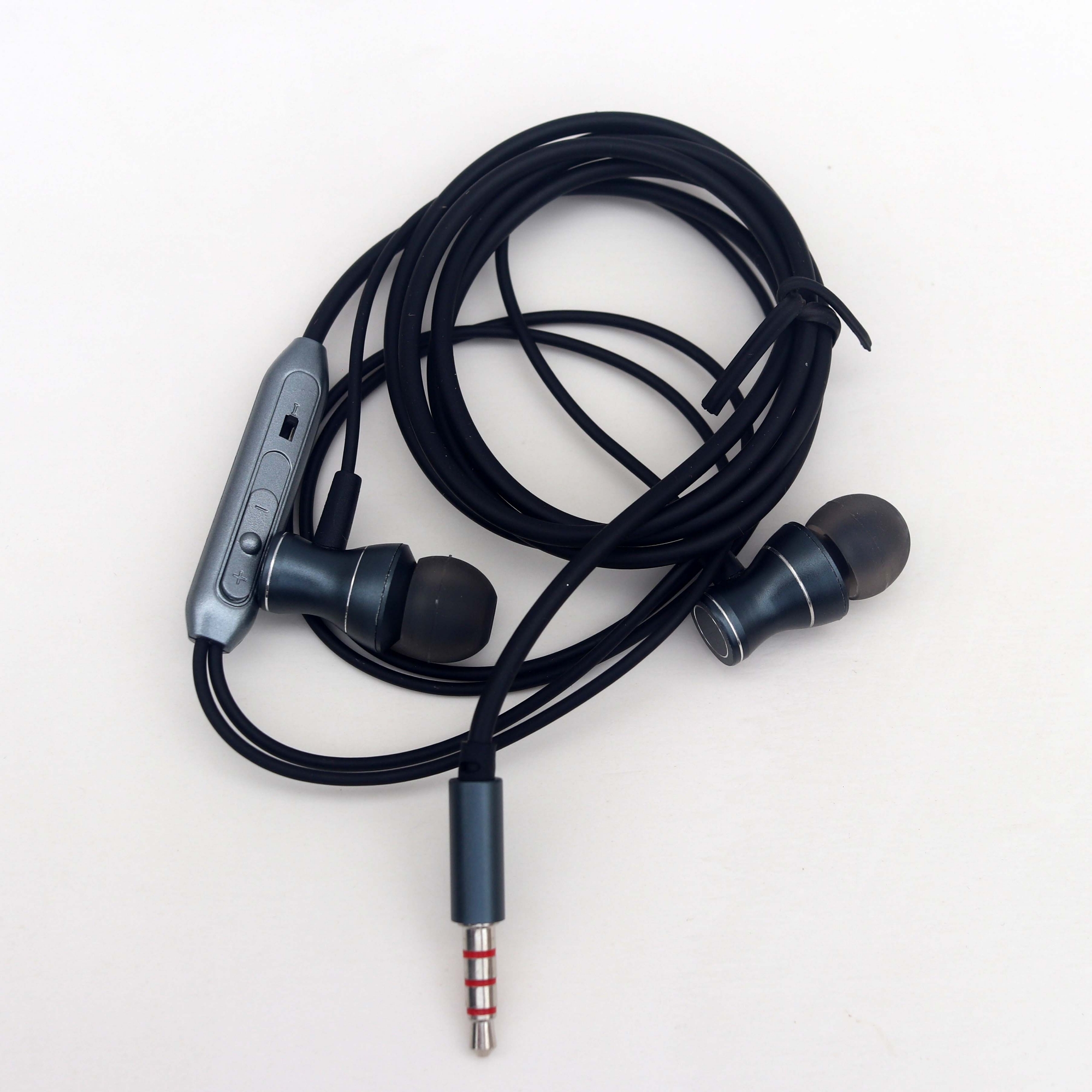 Picture of Magnetic Earphones with Mic Buds- 3.5mm Magnetic Super Bass In-Ear Earphone-In-Ear Magnet Earphones, Volume Adjustment Earphones With Mic, Suitable For Universal For Android Phones (Kin Pix 03)