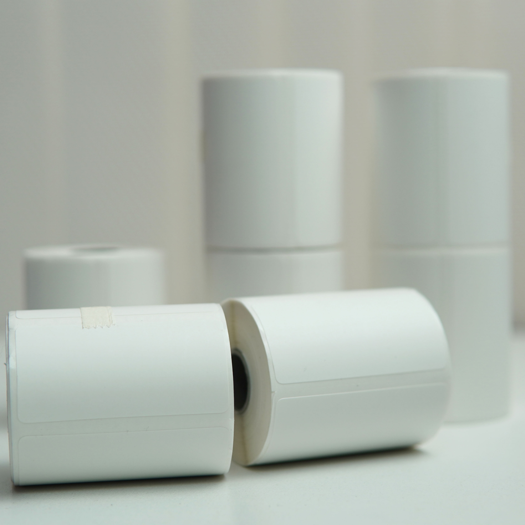 Picture of Pix 50mm*25mm Barcode Label Sticker Paper Roll- Thermal Barcode Sticker Roll For Mini Lable Printer (1 Roll)