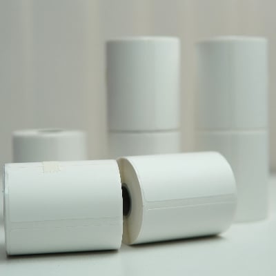 Picture of Pix 50mm*25mm Barcode Label Sticker Paper Roll- Thermal Barcode Sticker Roll For Mini Lable Printer (10 roll)
