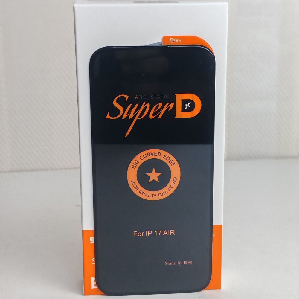 Picture of iPhone 17 Screen Protector Biva 9H SuperD ESD Tempered Glass for iPhone 17 Series (iPhone 17 Pro)