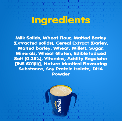 Picture of Junior Horlicks Health and Nutrition Drink Stage-2 Jar 500g (Powder Drink)