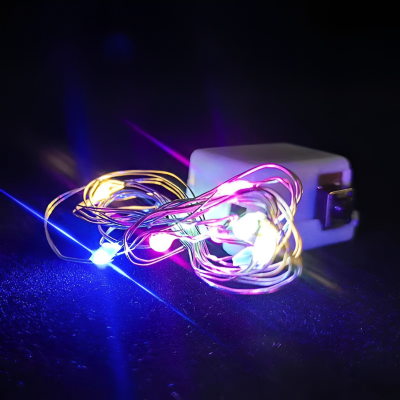 3 Meter 30 LED Fairy String Lights | Copper Wire & Battery-Operated Garland for Ambient Home Decoration (1 Piece)