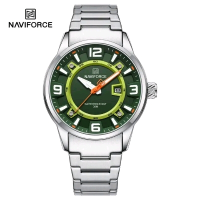 Picture of NAVIFORCE NF8044 Original Classic Watches For Men Top Brand Calendar Quartz Wristwatches Luxury Waterproof Luminous Clock Reloj Hombre