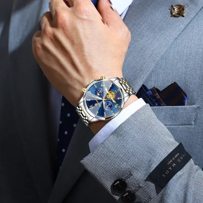 Picture of Poedagar 938 model new Men's watch special discount unique design Diamond cutting glass chronograph active waterproof wrist-watche FOR men