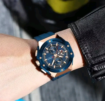 Picture of CURREN 8462 Men Watches special discount Top Brand Silicone Sport Luminous Watch Men Chronograph active Date Clock Waterproof Wristwatch Chronograph Clock