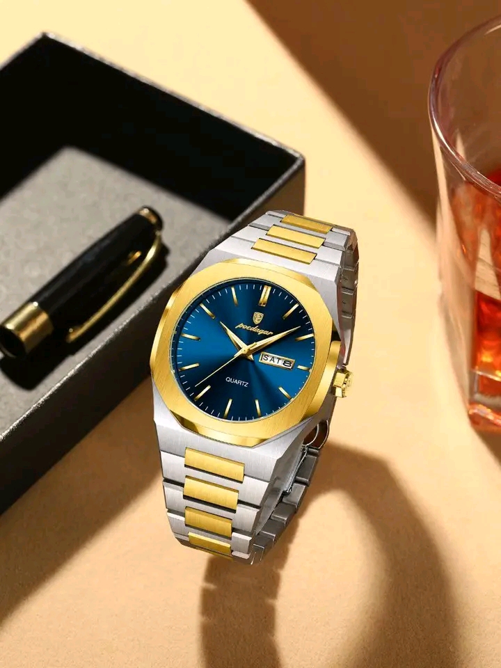 Picture of Poedagar 825 new Model Men's watch special discount unique design imported exclusive collection luxury fashion stainless steel waterproof quartz movement wrist-watch for Men