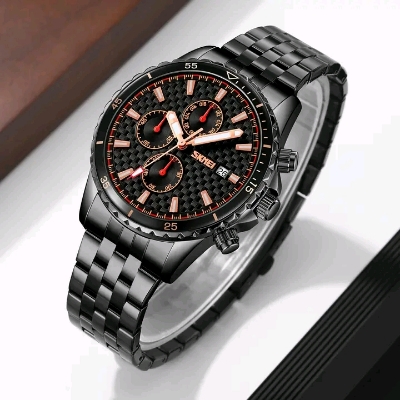 Picture of Skmei 9334 new Men's watch special discount unique design stainless steel imported chronograph active waterproof exclusive collection wrist-watche for Men