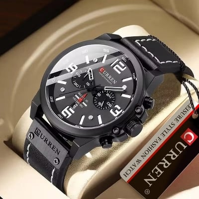 Picture of CURREN 8314 Men's Watch artificial belt Fashion Unique design imported Sports Six Pin Chronograph active Watch  Waterproof Wrisrtwatch for Men